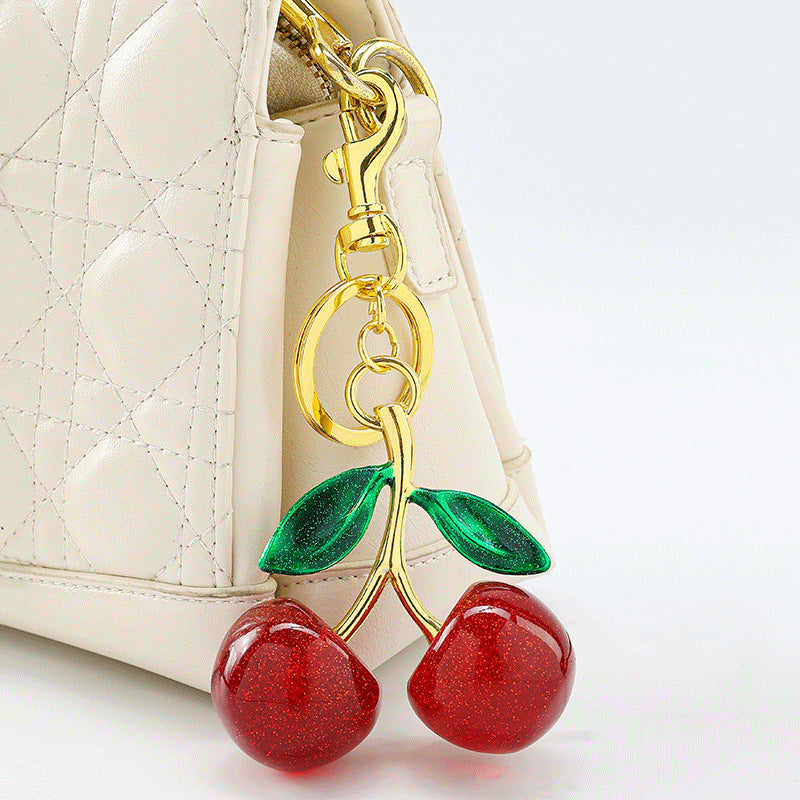 Cherry Keychain