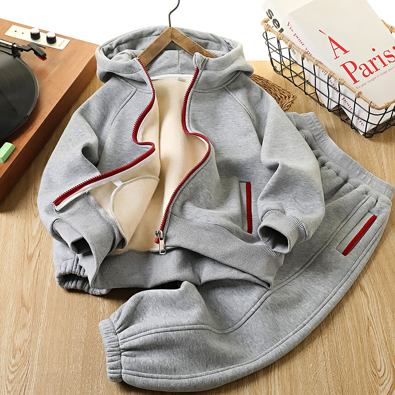 Kids Fleece-Lined Hoodie and Sweat Pants